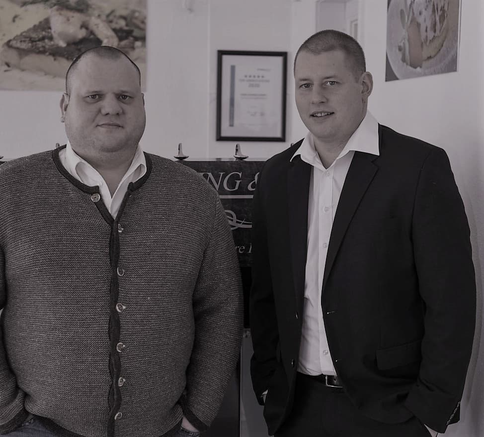Daniel Bischoff und ruediger stadelmaier