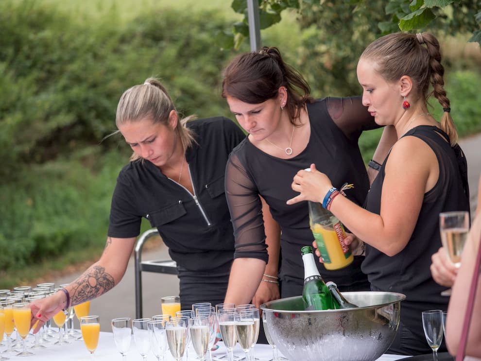 Partyservice mit Bedienung