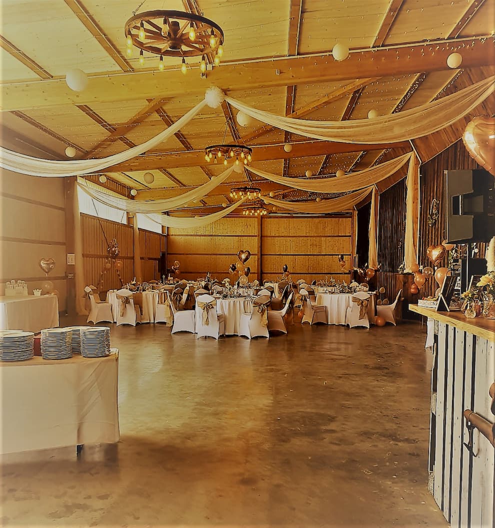 Scheunenhochzeit catering scheunenparty
