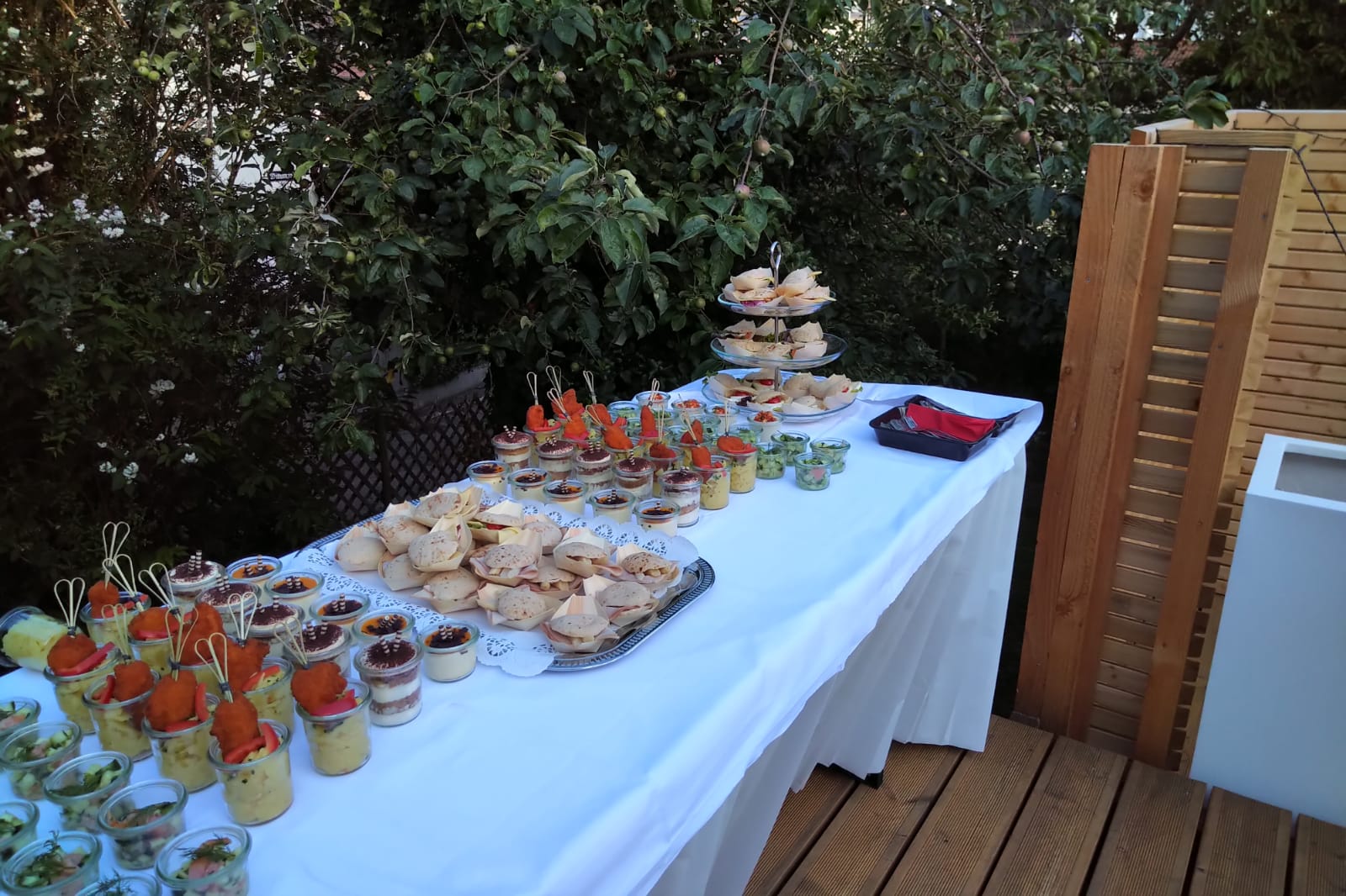 catering pool party