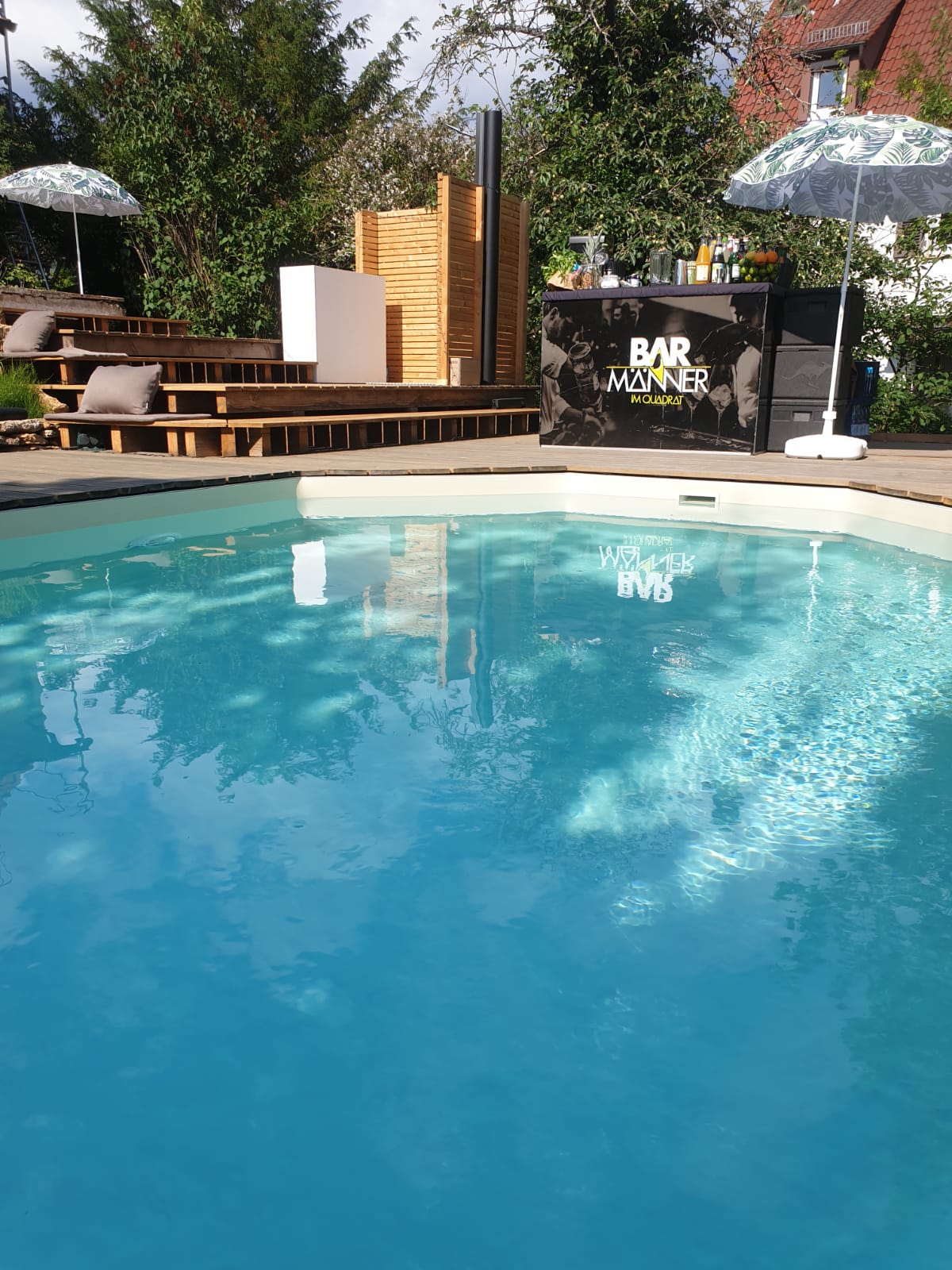 poolparty zuhause
